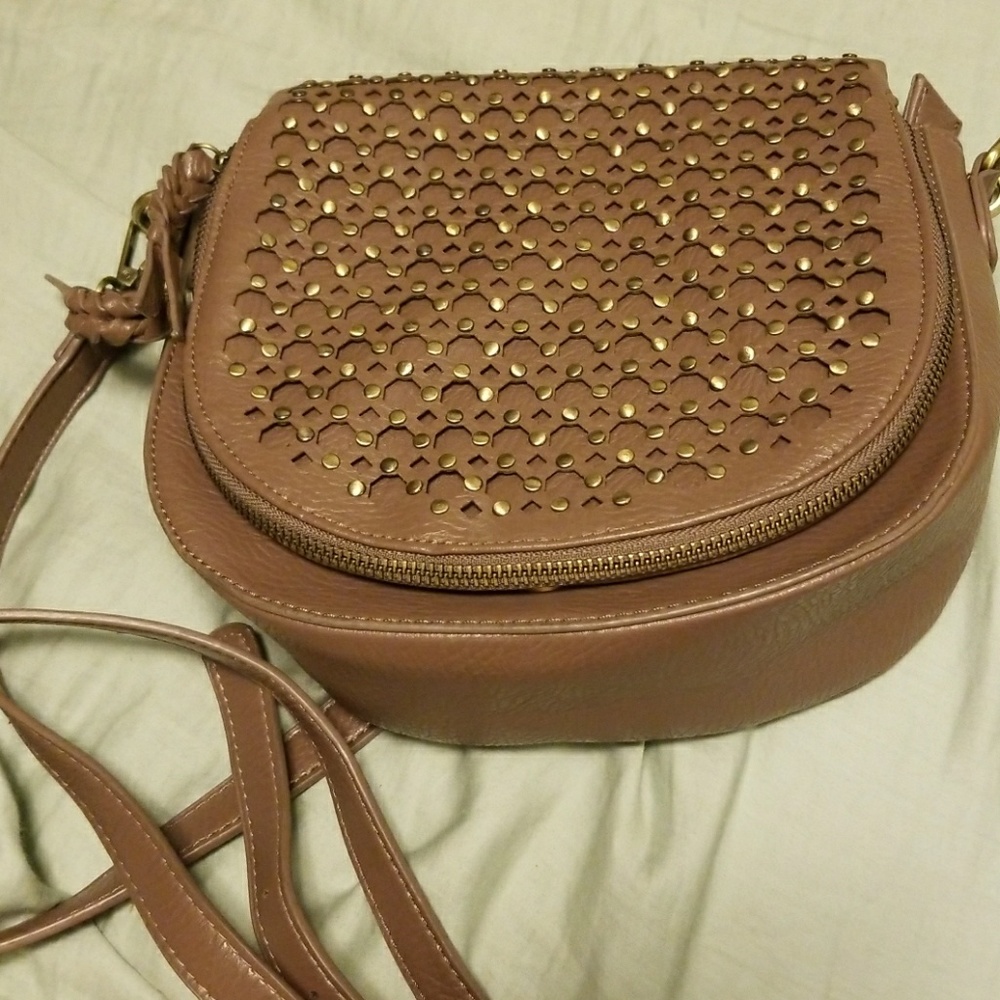 MMS saddle crossbody bag